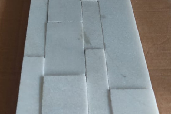 Slates WHITE MARBLE SAWM STACKING